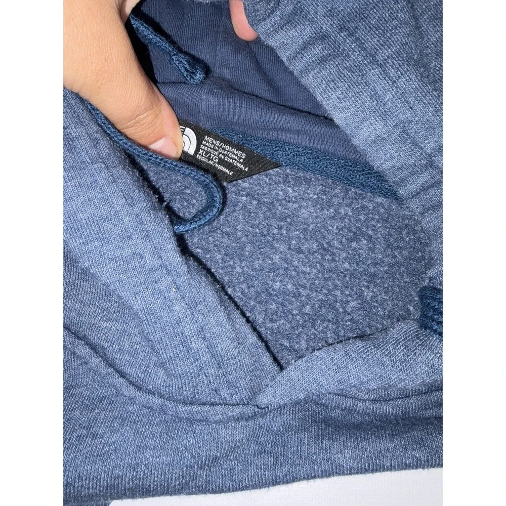 The North Face Men's Logo Hoodie Blue Xl